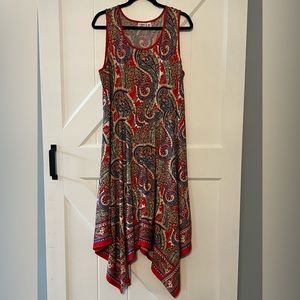 Handkerchief dress by CATO